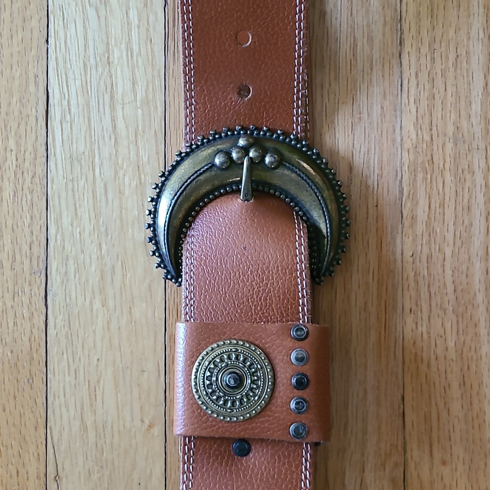 French Leather Belt